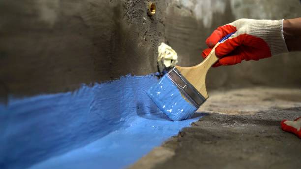 Professional waterproofing crew in Nashville, Nashville, MI